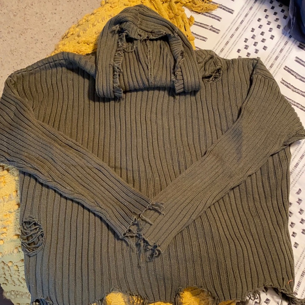 Distressed Women’s Sweater
